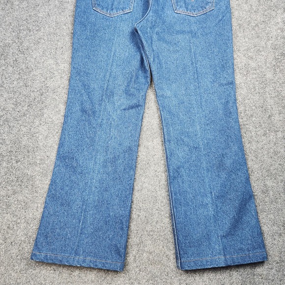 Vintage Levis 517‎ Jeans Mens 36x31 Blue Denim Bootcut Made USA Orange Tab 90s - Picture 6 of 15